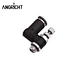 Air Flow Speed Control Plastic Speed Valves Pneumatic Control Valve Air Hose Fitting Throttle Valve