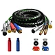 Spiral 4-in-1 Air Hose & ABS Electrical Cable Assembly Nylon Brake Tubing for Tractor Trailers