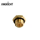 Wholesale Angricht Brass Pipe Fitting Male Thread Hex Brass Pipe Fittings Couplings Truck Accessories
