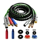 4-in-1 Coiled Air Line with Gladhands Hydraulic Brake Hose DOT Certified Flexible Brake Line Tubing for Heavy Duty Trucks