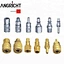 USA Type Stainless Pipe Fitting Quick Coupler Brass Pneumatic Fittings Air Hose Hydraulic Coupler