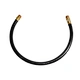 High-pressure Resistant Pneumatic Air Brake Hose Brass Pipe Fittings Flexible Rubber Hose Vehicle Parts Car Accessories