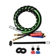 3-in-1 Air Hose Kit DOT Nylon Brake Line Includes ABS 7-Way Electrical Cable and Rubber Air Line Wrap for Tractor-Trailer Use