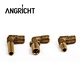 Europe Type Brass Air Hose Quick Release Fittings Elbow Thread Coupling for Truck and Car