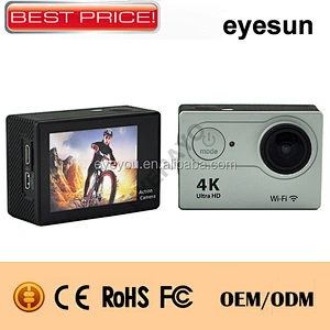 SJ8000 WIFI H9 Action camera 4k with Visual angle 170 and 2.0inch screen