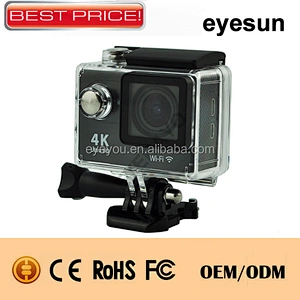 SJ8000 WIFI H9 Action camera 4k with Visual angle 170 and 2.0inch screen