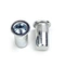 Flat Head Knurled Body Carbon Steel Rivet Nut Closed Type