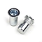 Flat Head Knurled Body Carbon Steel Rivet Nut Closed Type