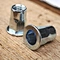 Flat Head Half Hex Body Carbon Steel Rivet Nut