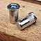 Flat Head Knurled Body Carbon Steel Rivet Nut Closed Type