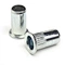 Flat Head Knurled Body Carbon Steel Rivet Nut Closed Type