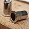 Flat Head Knurled Body Stainless Steel Rivet Nut