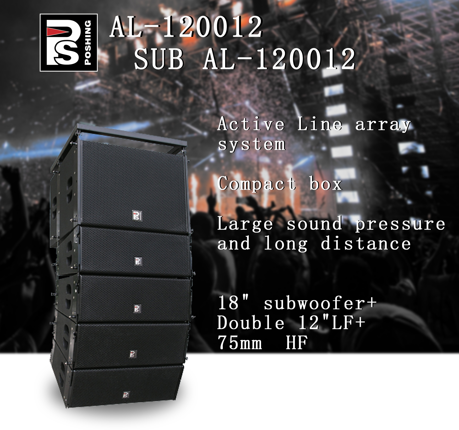 Active line array system