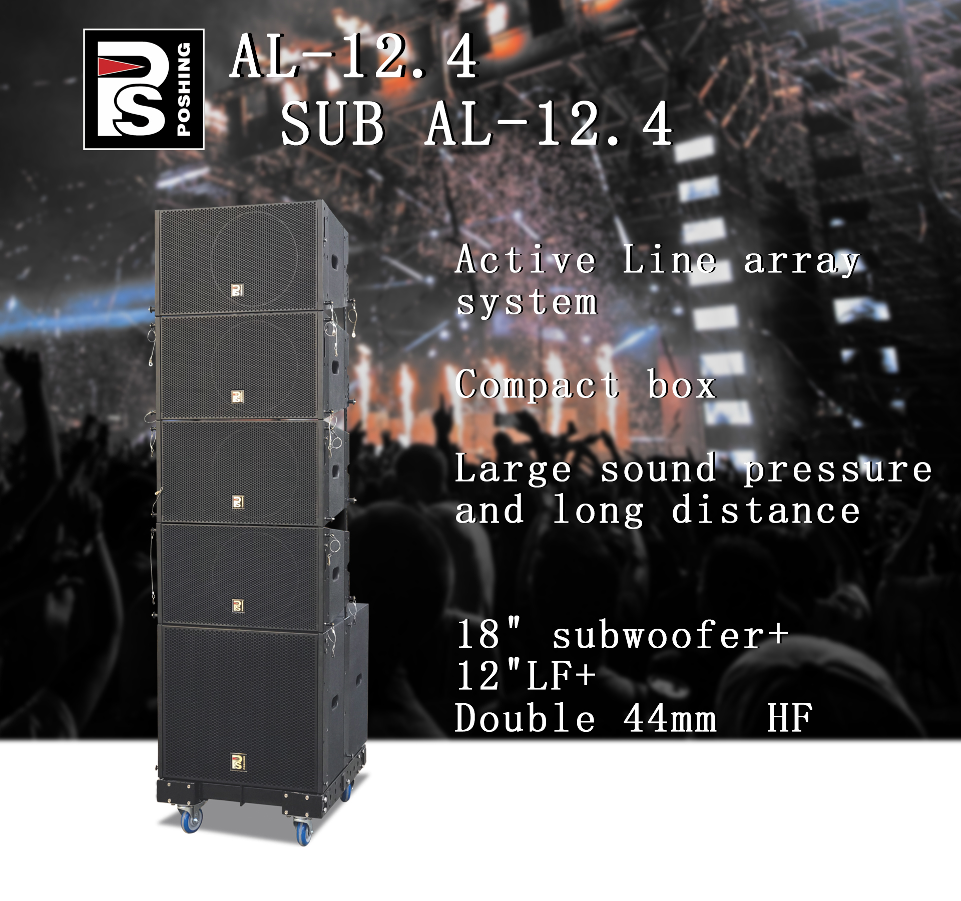 Active line array system