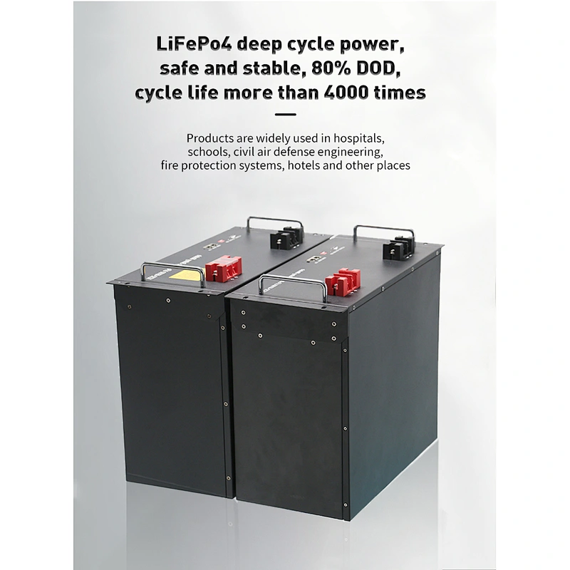 Custom Made High Quality Solar Energy Storage Lifepo4 Communication Base Station Backup Battery Power Storage 4.8KWh