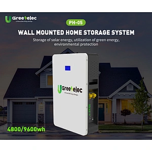 LOW MOQ  48v 51.2V 100Ah  LiFePo4  battery  home  energy storage system  wall-mounted