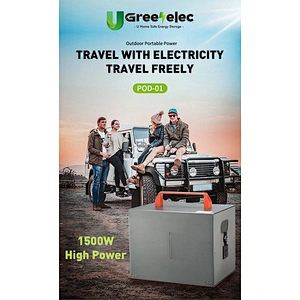 12.8V Portable Energy Storage Renewable Energy Lithium Ion LiFePo4 Battery for Travelling/Camping