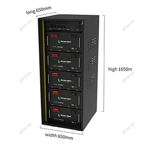 U-Greenelec deep cycle lifepo4 lithium battery pack 51.2v 1000ah cabinet battery with bms