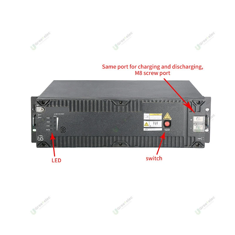 Lithium Iron Phosphate Solar Storage 48volt Lithium ion Battery 51.2v 100Ah 200Ah Lifepo4 Battery 48V