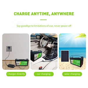 grade a lifepo4 12v 100ah lithium solar deep cycle lifepo4 lithuim battery rechargeable batteries lifepo4