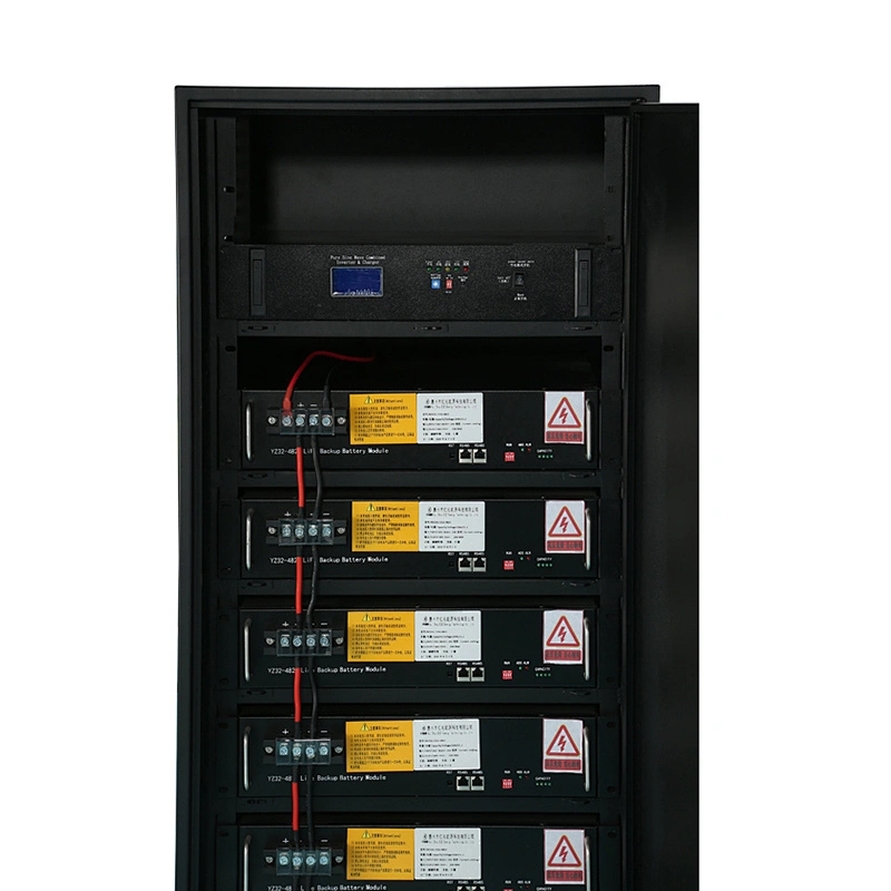 220v High Voltage Deep Cycle Industrial Lithium Battery for Solar Storage with Built-in BMS System