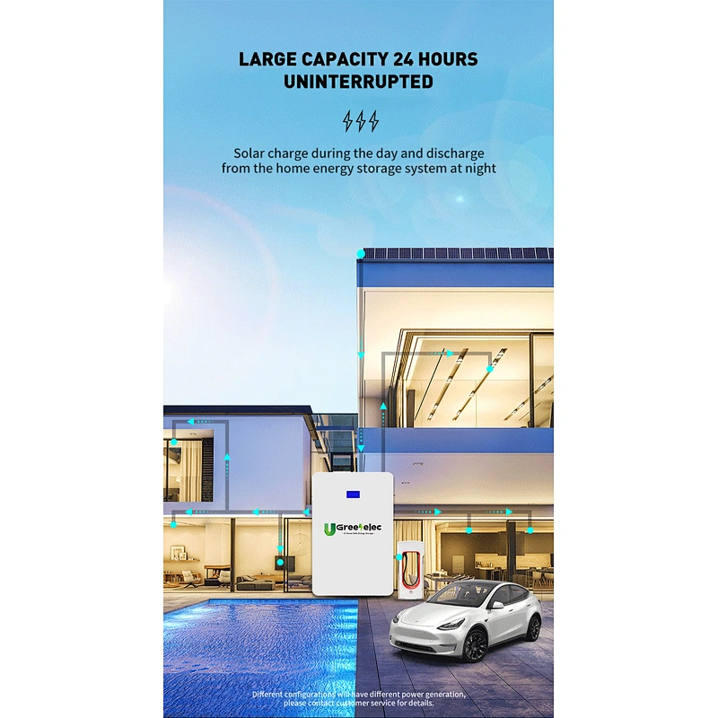 High quality    home  energy storage system  solar system for homes   48v 51.2V 100Ah  LiFePo4  battery