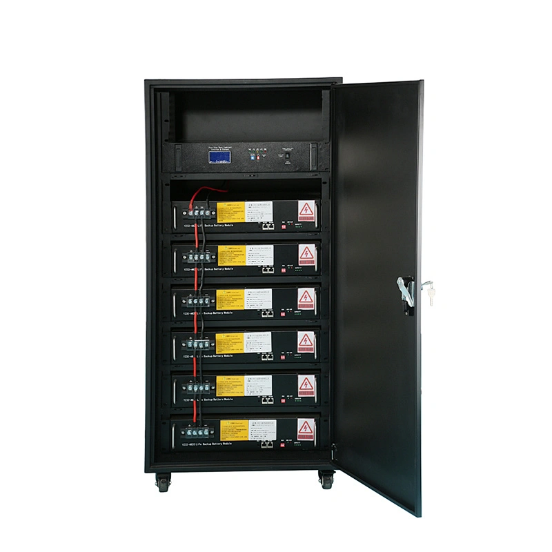 220v High Voltage Deep Cycle Industrial Lithium Battery for Solar Storage with Built-in BMS System