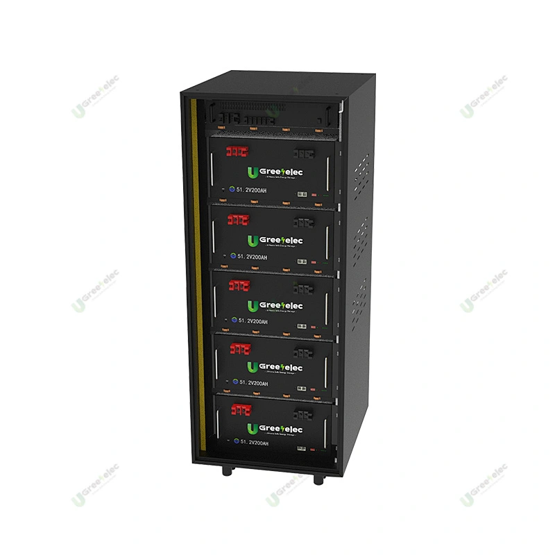 U-Greenelec solar battery cabinets 51.2v 1000Ah LiFePO4 cabinet lithium battery
