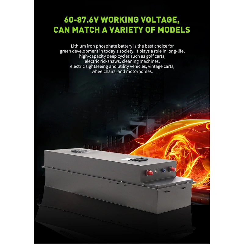 Superior Quality Solar Energy Battery Storage System for Car Power Backup 100Ah 76.3V