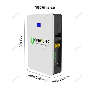 Greenelec Lifepo4 battery PH-05 phosphate lithium iron battery 100ah 200ah 51.2v 48v