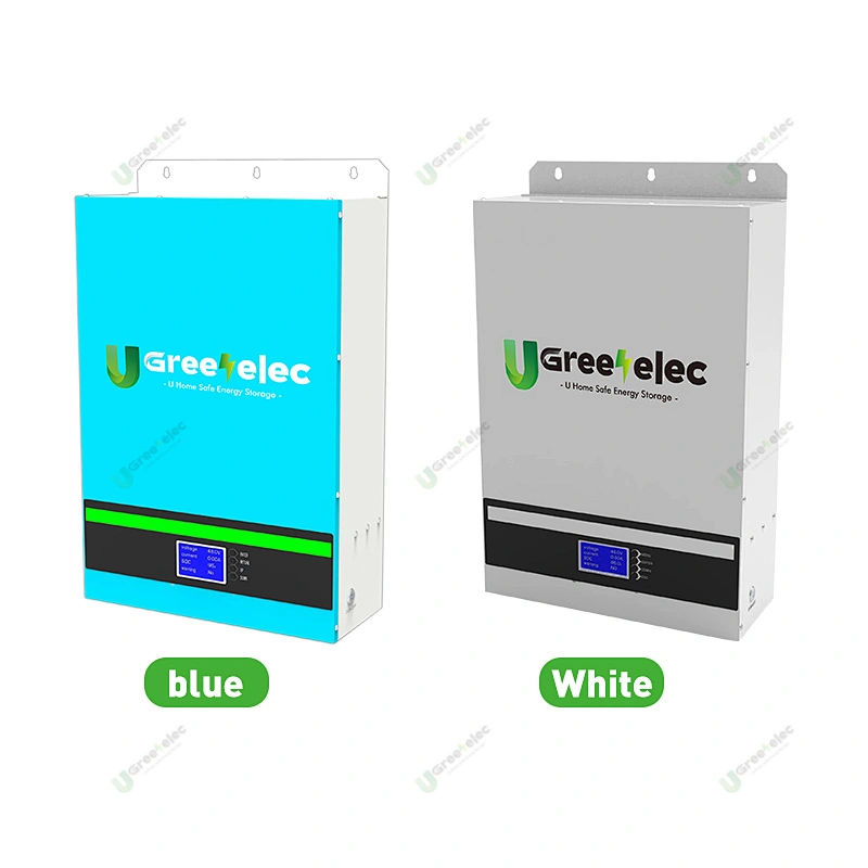 U-greenelec New Arrival Wall-mounted 100Ah Electric Lithium Battery Energy Storage with LCD Screen