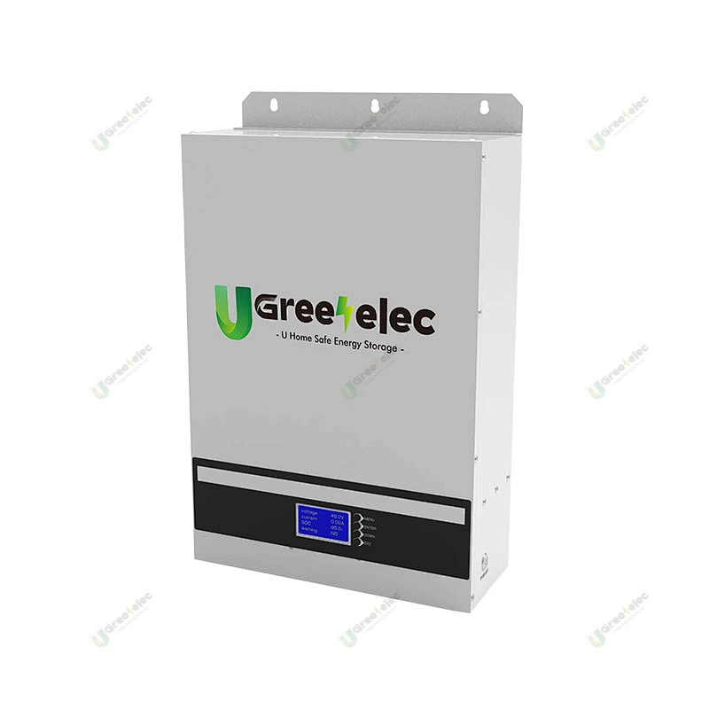 Wall-mounted Solar Battery 48v 51.2v 100ah 200ah Lifepo4 Solar Batteries 5120wh Power Wall Lithium Battery
