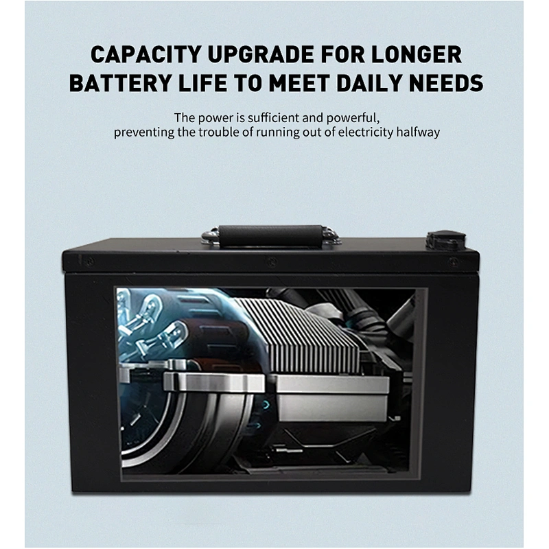 Factory High Quality 50Ah Electric Storage Industrial AGV Backup Power Storage Battery with Handle
