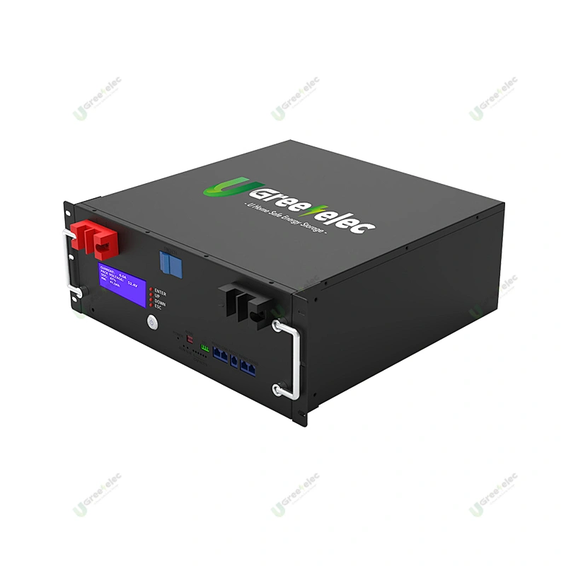 U-greenelec  High quality  energy storage  48v 100ah lifepo4 household storage  Battery bms 16s lifepo4 lifepo4 battery life 15s bms li iron phosphate battery 48v 100ah lifepo4