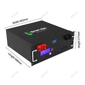 U-greenelec LOW MOQ 48V 100Ah   LiFePO4  Battery solar and battery storage battery  with display