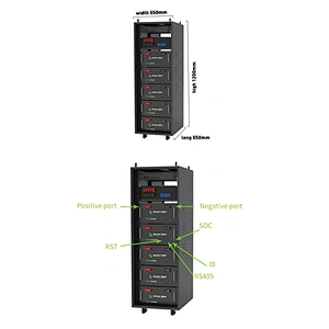 U-greenelec 2880Wh Solar System Hybrid Lithium Energy Storage Battery Backup 48V