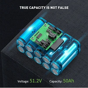 51.2V LiFePo4 Battery Rechargeable Generator Portable Wide Range Of Applications