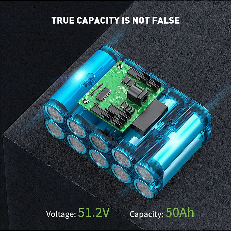 51.2V LiFePo4 Battery Rechargeable Generator Portable Wide Range Of Applications
