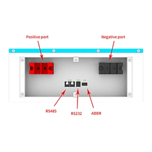 Wall Mounted Solar Battery 5120wh Lithium Ion Cell Lifepo4 48v 51.2v 100ah 200ah