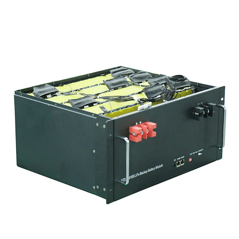 UN38.3 High Capacity Lead Acid Replacement 100Ah LiFePo4 Lithium Battery for Solar Storage Cycle Life 3000 Times