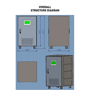 Battery Cabinet Greenelec lifepo4 solar battery custom cabinet lithium rack mount battery