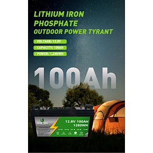 100Ah 200Ah 300Ah Portable Solar Panel Battery Storage for RV/EV/Boat/Golf Cart/Forklift