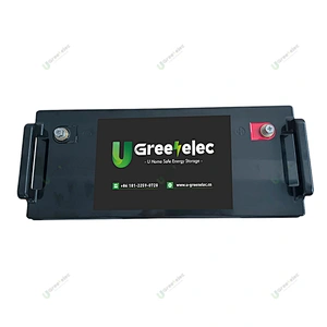 200ah 12.8V lithium ion golf cart battery pack replaces lead acid with bms lifepo4 battery