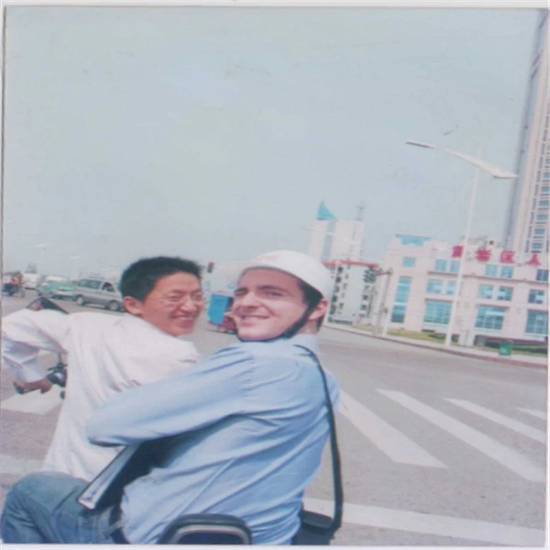 Andy with customer 15years ago