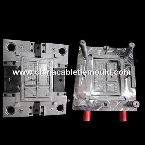 multiple way electrical wall switch socket mould