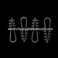 U type cable wire nail clip mold