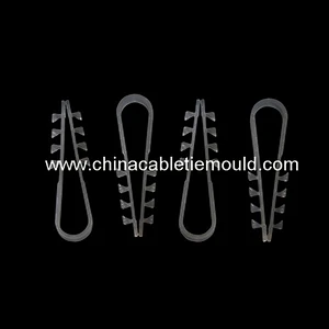U type cable wire nail clip mold