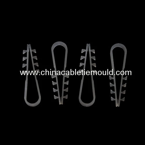 U type cable wire nail clip mold