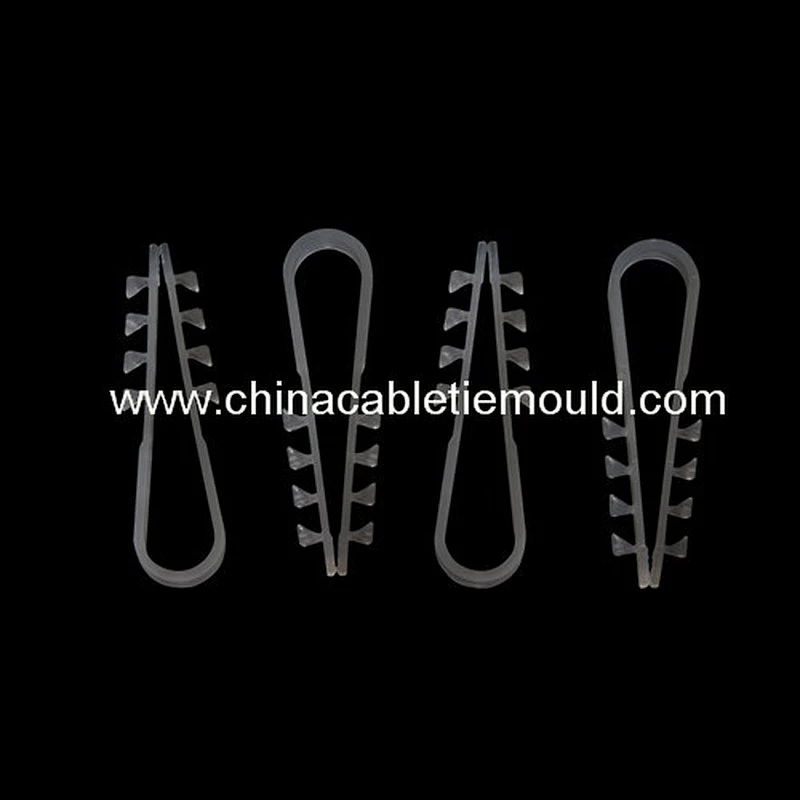 U type cable wire nail clip mold