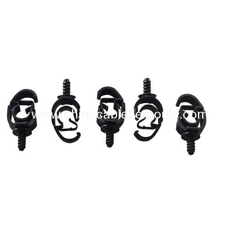 integrated furr tree fastener cable tie Mould
